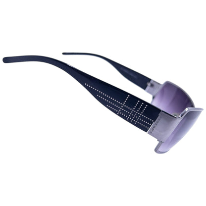 Vintage 2000s Burberry Nova Check Sunglasses | O/S, Black