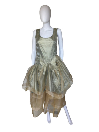 Vivienne Westwood F/W 2012 Queen’s Jubilee Capsule Collection Gold Label lamé organza gown