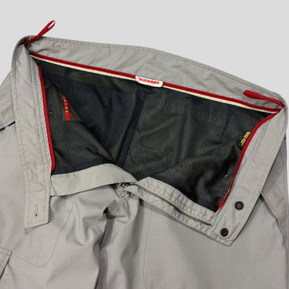 Prada Challenge 2003 Goretex Red Logo Cargo Trousers - IT52 | Default Title, Multicoloured