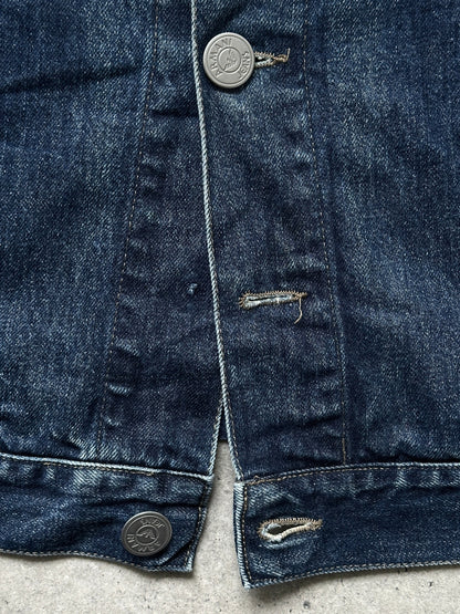 Armani Jeans 1900s Mid Wash Denim Jacket - L