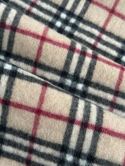 Burberry Wool Cashmere Nova Check Scarf