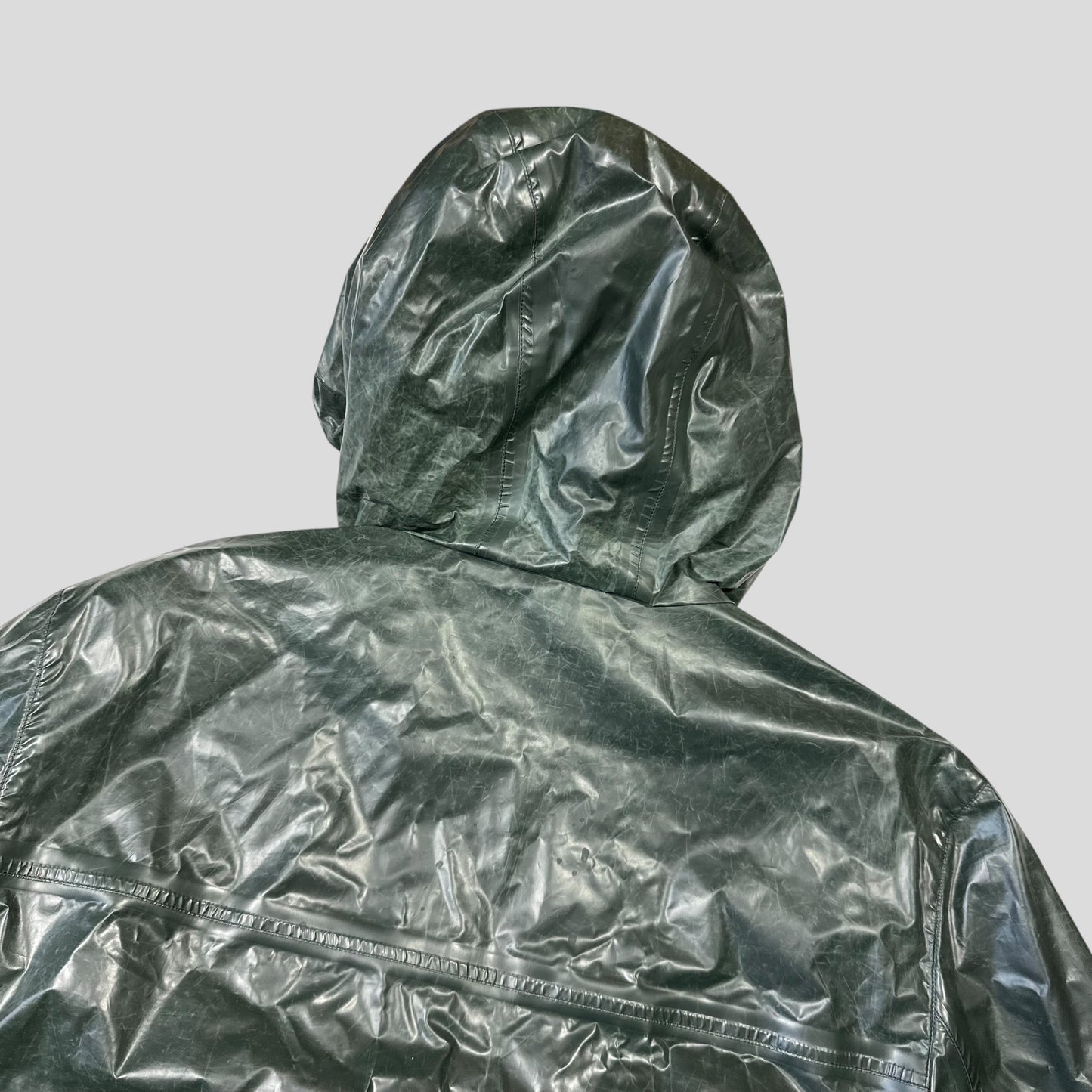 Prada Milano 2015 Taped Seam Toffee Wrapper Technical Jacket - IT50 | Default Title, Green