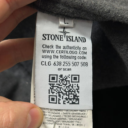 Stone Island AW14 Mélange Wool Poly Double Hood Jacket - L | Default Title, Grey