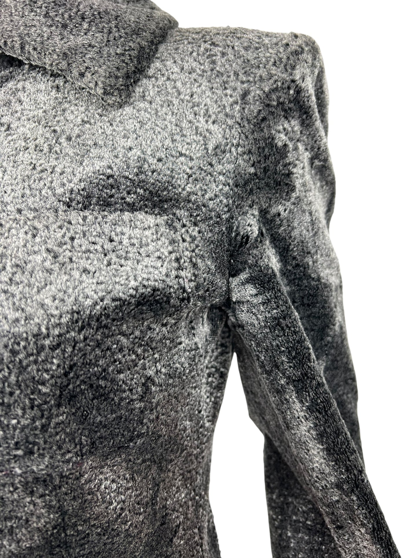 Emporio Armani faux fur jacket | Grey, Grey