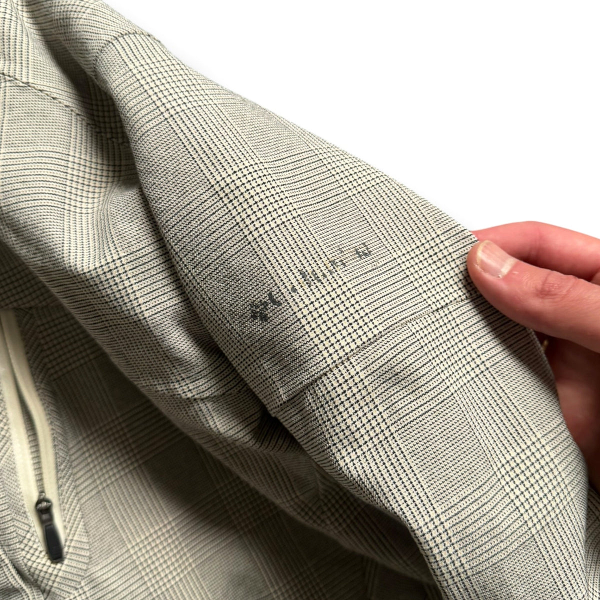 2000's Columbia Plaid Omni-Tech Jacket (S) | Small, Grey