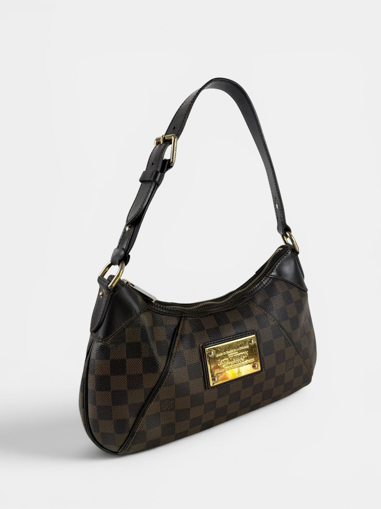 2008 Louis Vuitton Damier Ebene Thames PM Shoulder Bag | O/S, Multicoloured