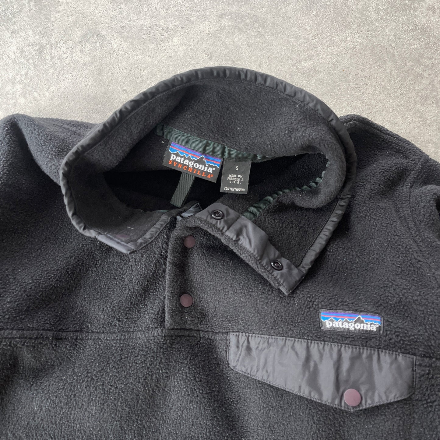 Patagonia 1997 Synchilla Snap-T pullover fleece (S)