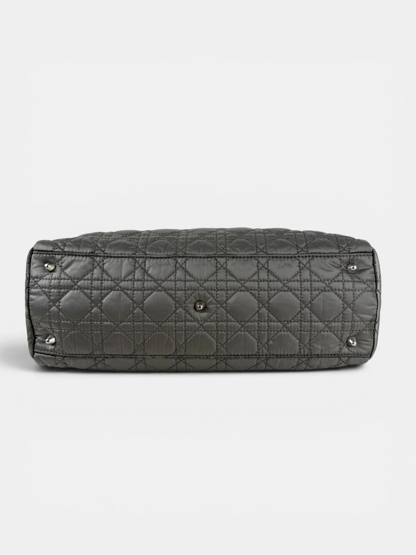 2009 Christian Dior Charming Lock Grey Handbag | O/S, Grey