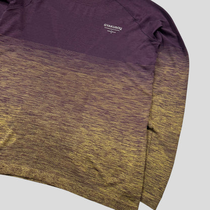 Nike Gyakusou SS17 Aeroreact Running Monks Sweat Map Hoodie - S/M | Medium, Purple