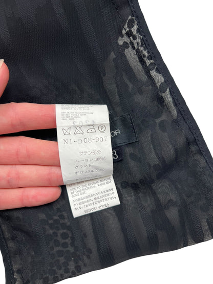 Yohji Yamamoto AW 1997 sheer dress