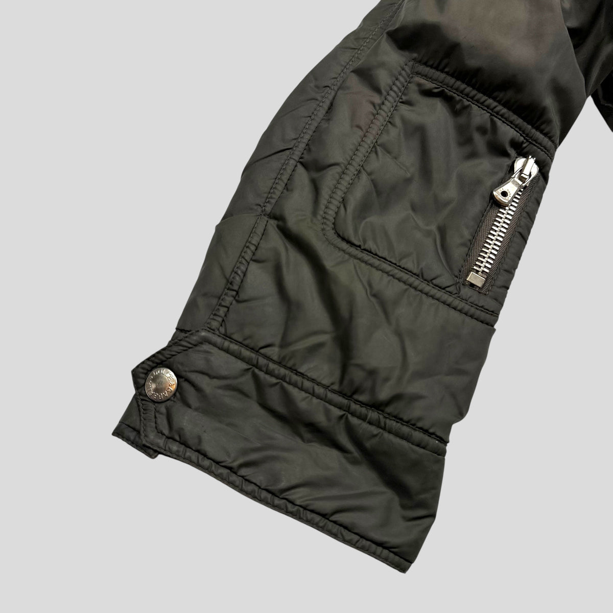 Dolce & Gabbana AW 2003 Multipocket Flight Jacket - L | Large, Grey