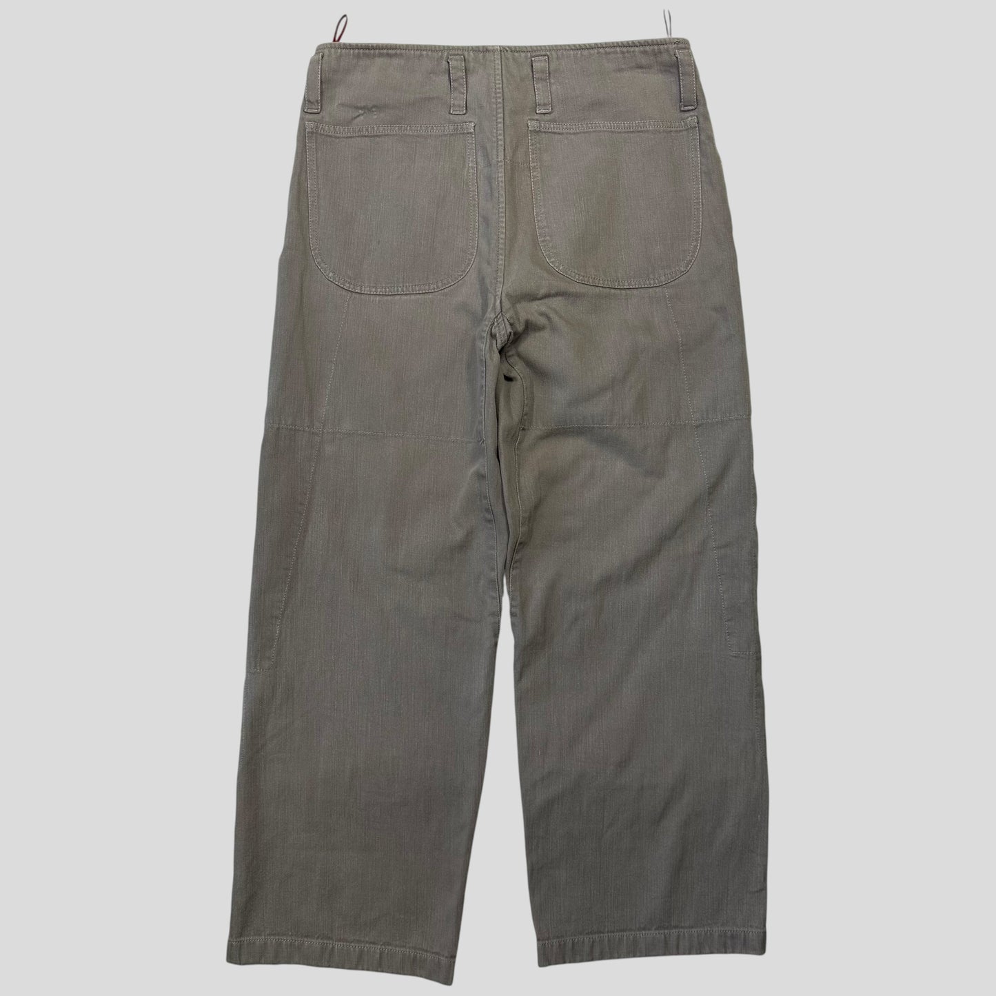 Prada Sport 00’s Twill Cotton Baggy Carpenter Trousers - IT48 | Default Title, Grey