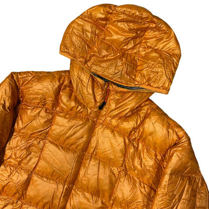 Montbell Square Stitch Puffer Jacket In Orange ( L )