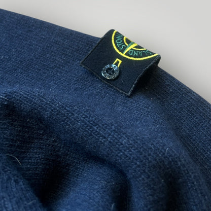 Stone Island AW/14 Wool 1/4 Button Down Knit M