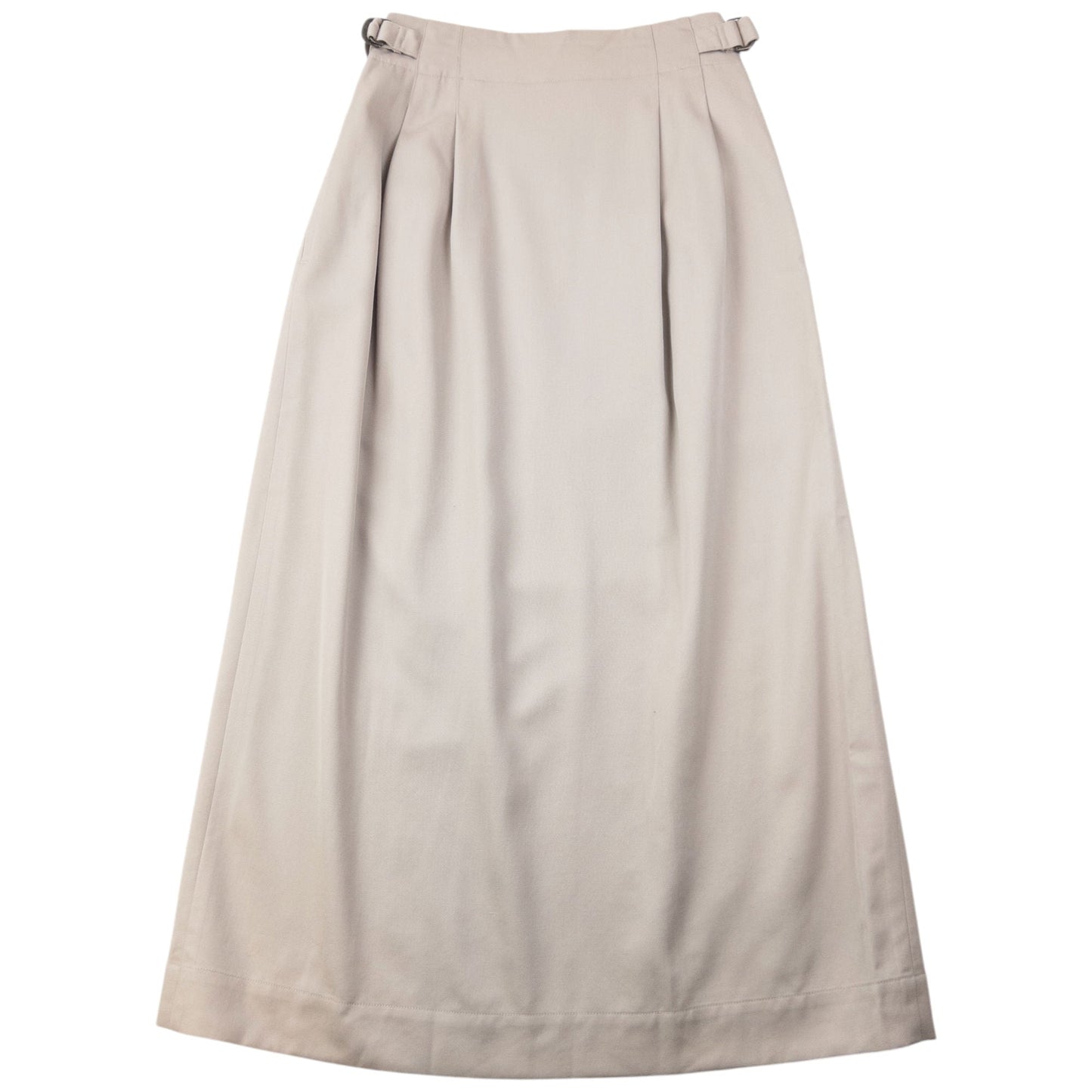 Vintage Plantation By Issey Miyake Pleated Wrap Skirt Womens Size W24 | W28, Beige