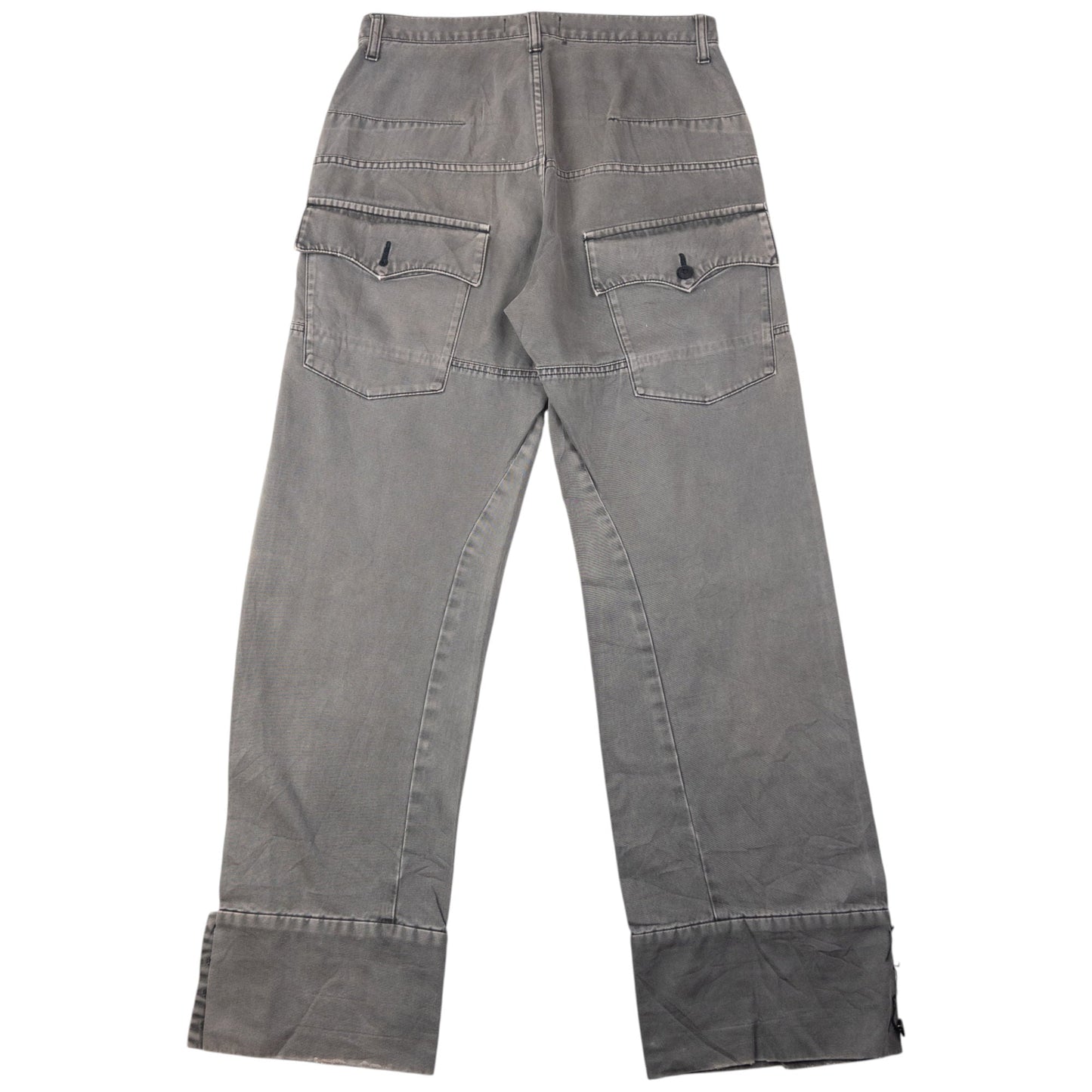 Vintage 2000s Cabane De Zucca By Issey Miyake Trousers Size W29 | W29, Grey