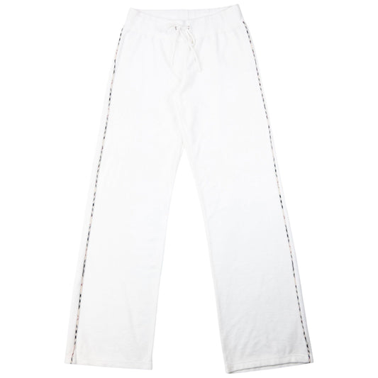 Vintage Burberry Nova Check Detail Joggers Womens Size S