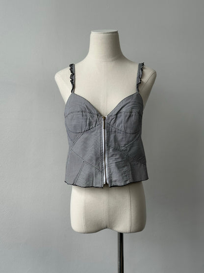 Armani Jeans 1990s Pure Cotton Top - S/M