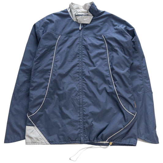 Vintage Nike Hex Swoosh Collar Zip Up Jacket Size L - Known Source