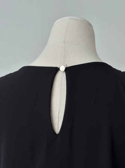 Italian Vintage 1990s Pleated Sleeveless Top - M