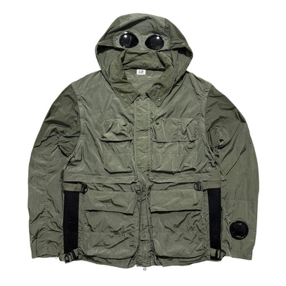CP Company Chrome-R Transformable Jacket | Large, Olive