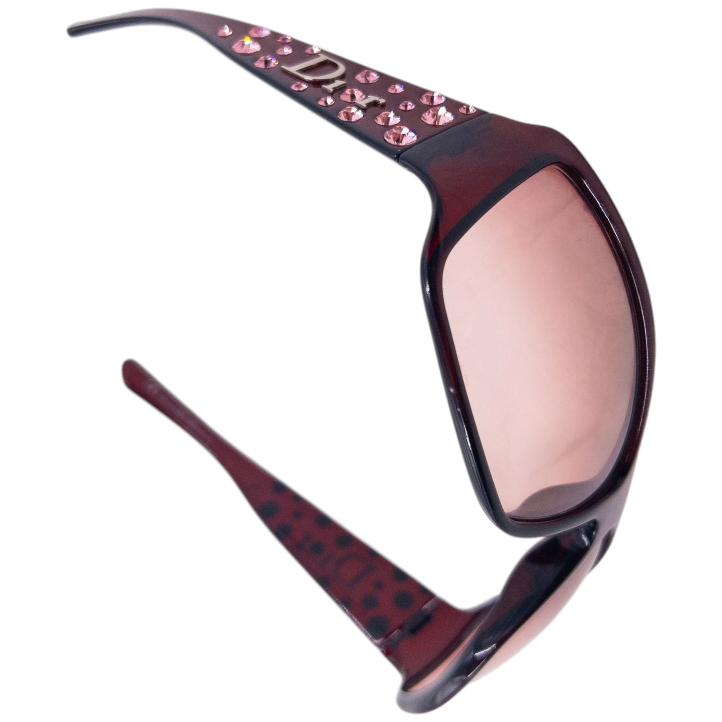 Vintage 2000s Dior By John Galliano Diamanté Jewel Sunglasses | O/S, Multicoloured