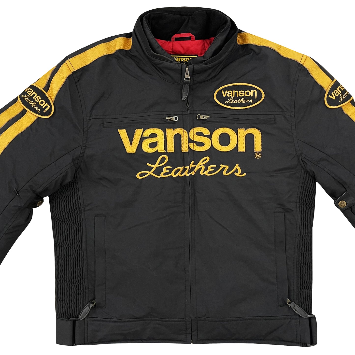 Vanson Leathers Motorcycle Racer Jacket - XL