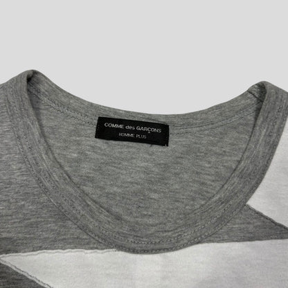 Comme Des Garçons Homme 2013 Zigzag Reconstructed T-shirt - M
