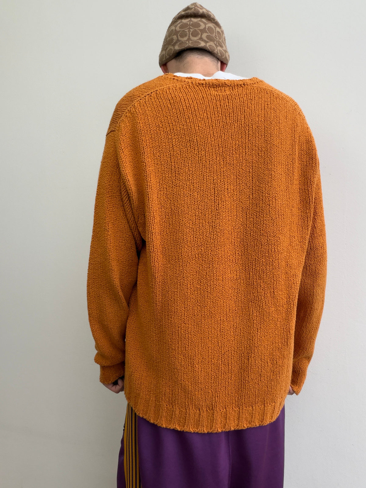 C.P. Company SS96 Scoop Neck Knit Jumper | Large, Orange
