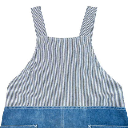 Vintage 90s Issey Miyake Denim Apron | O/S, Blue