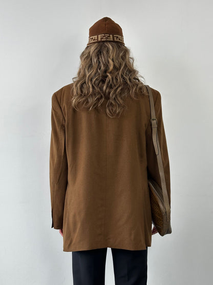 Vintage Pure Cashmere Single Breasted Blazer - XL/XXL