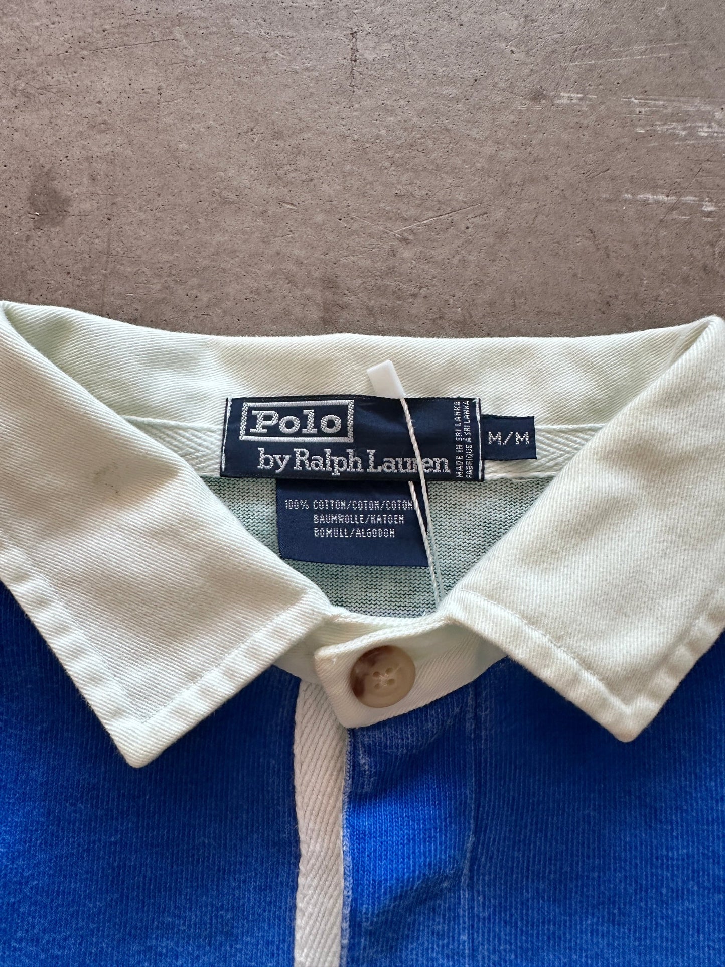 1990's Ralph Lauren Faded Rugby Shirt - M | Default Title, Red
