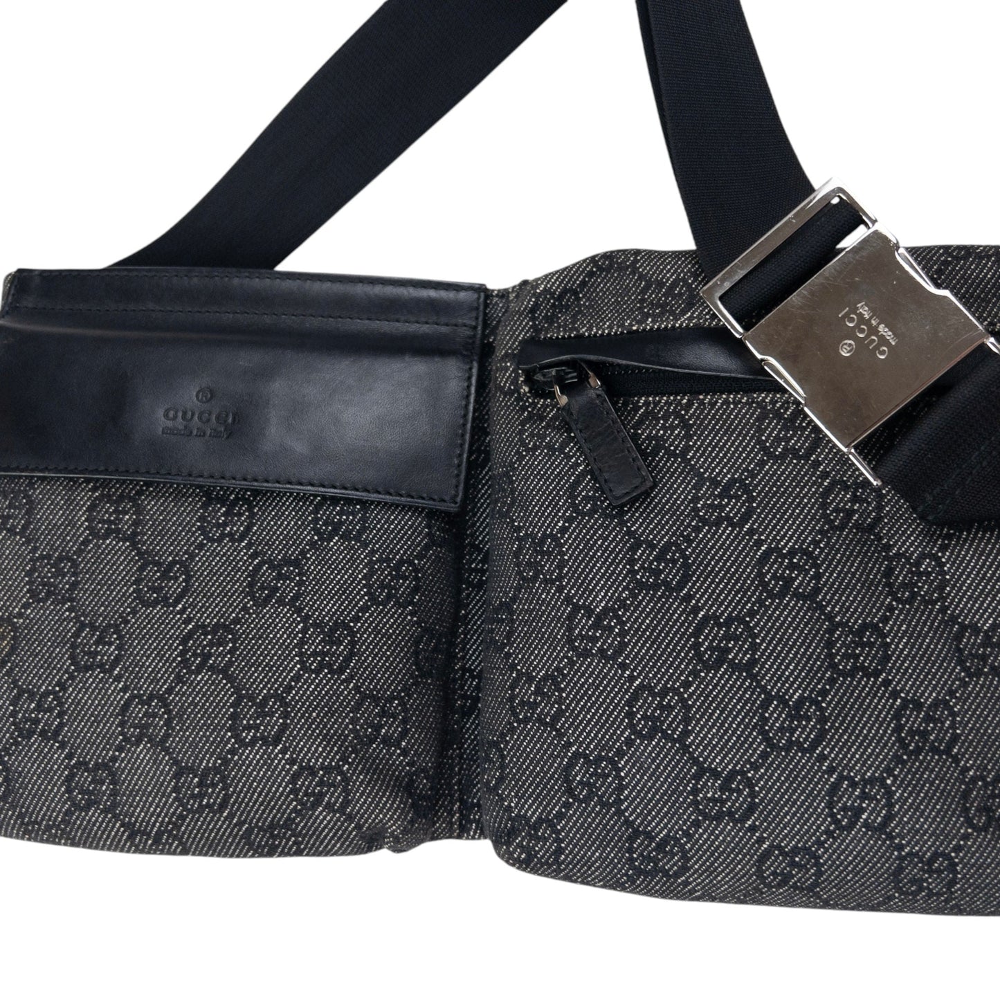 Vintage Gucci Monogram Crossbody Bag