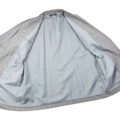 Vintage 90s Issey Miyake PERMANENTE Blazer Jacket Size M | Medium, Grey