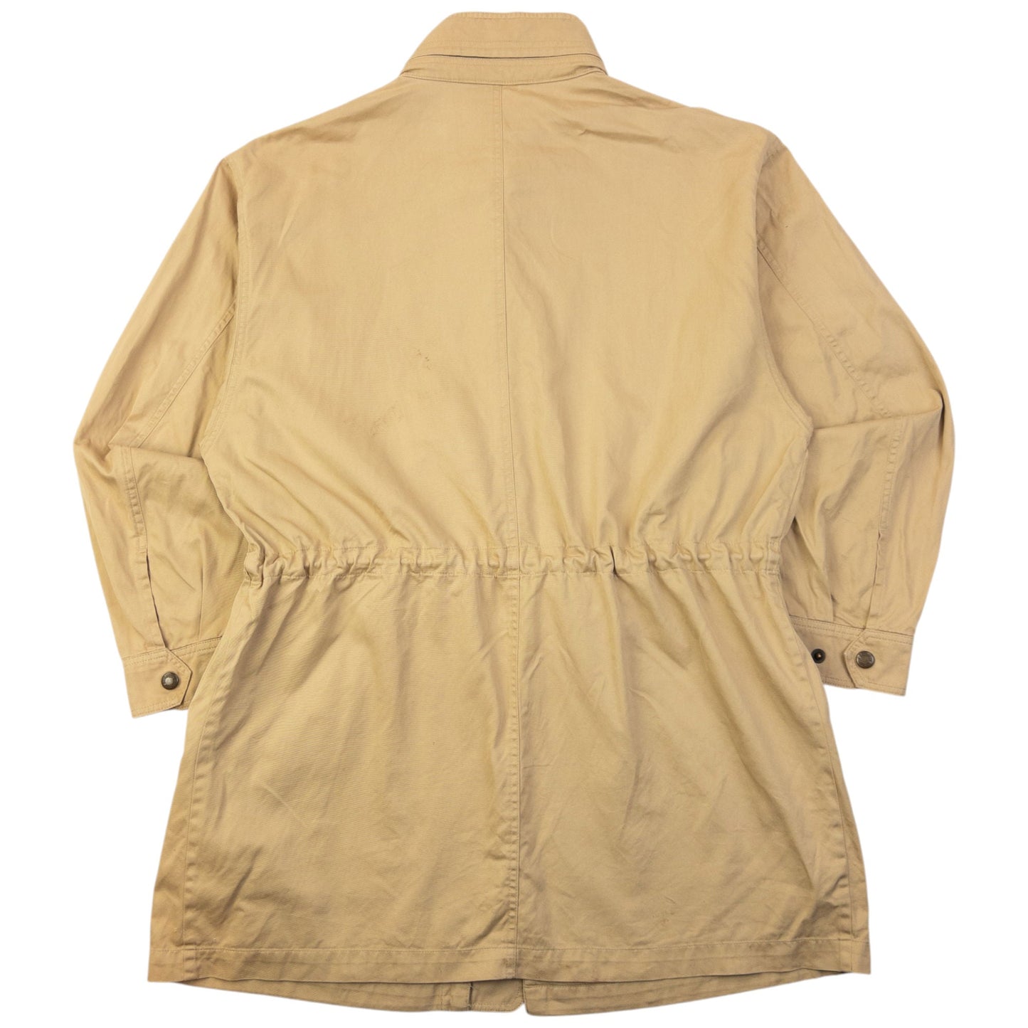 Vintage 90s Burberry Zip Up Jacket Size S | Small, Beige