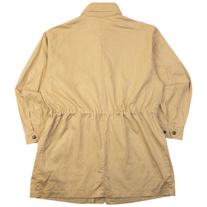 Vintage 90s Burberry Zip Up Jacket Size S | Small, Beige