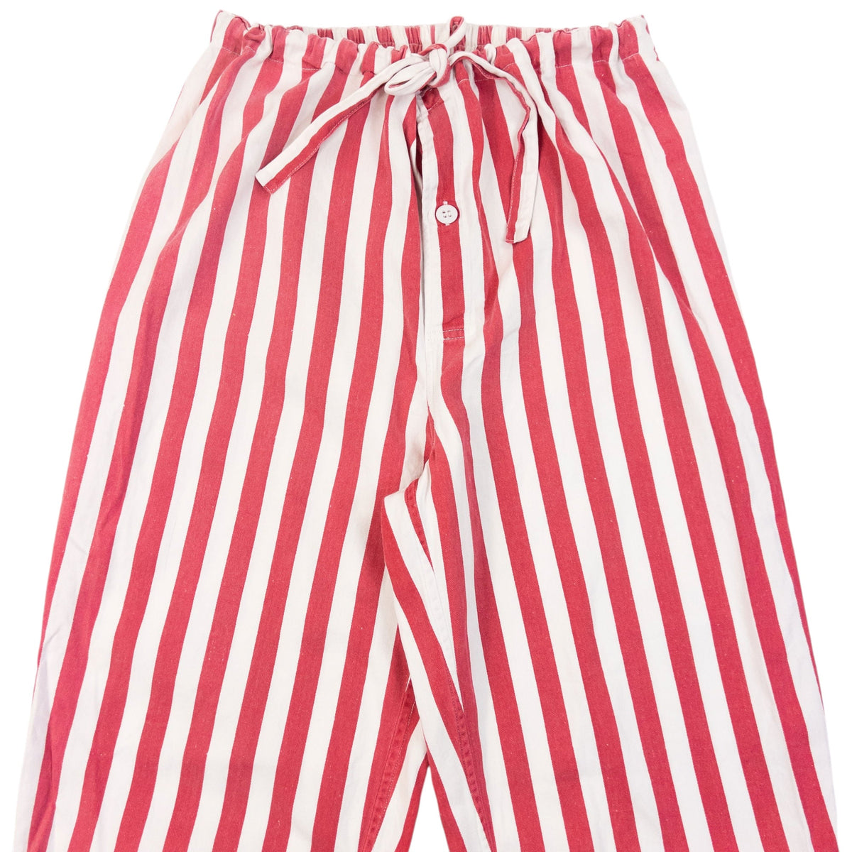 Vintage 90s Yohji Yamamoto Striped Trousers Size S | Small, Red
