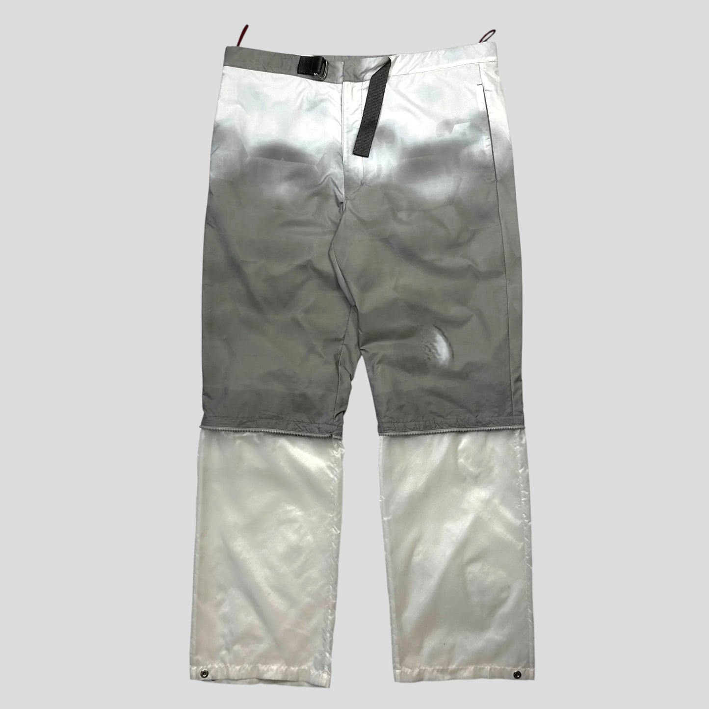 Prada Sport SS00 X-Ray Cloud Comvertible Trousers - IT46