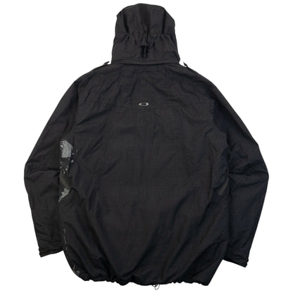 Vintage 2000s Oakley Zip Up Snowboarding Jacket Size XL | XL, Black