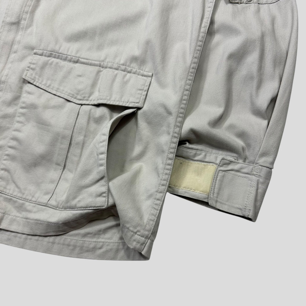Goodenough 90’s Type A-2 Convertible Cotton Chore Jacket - M/L | Medium, Grey