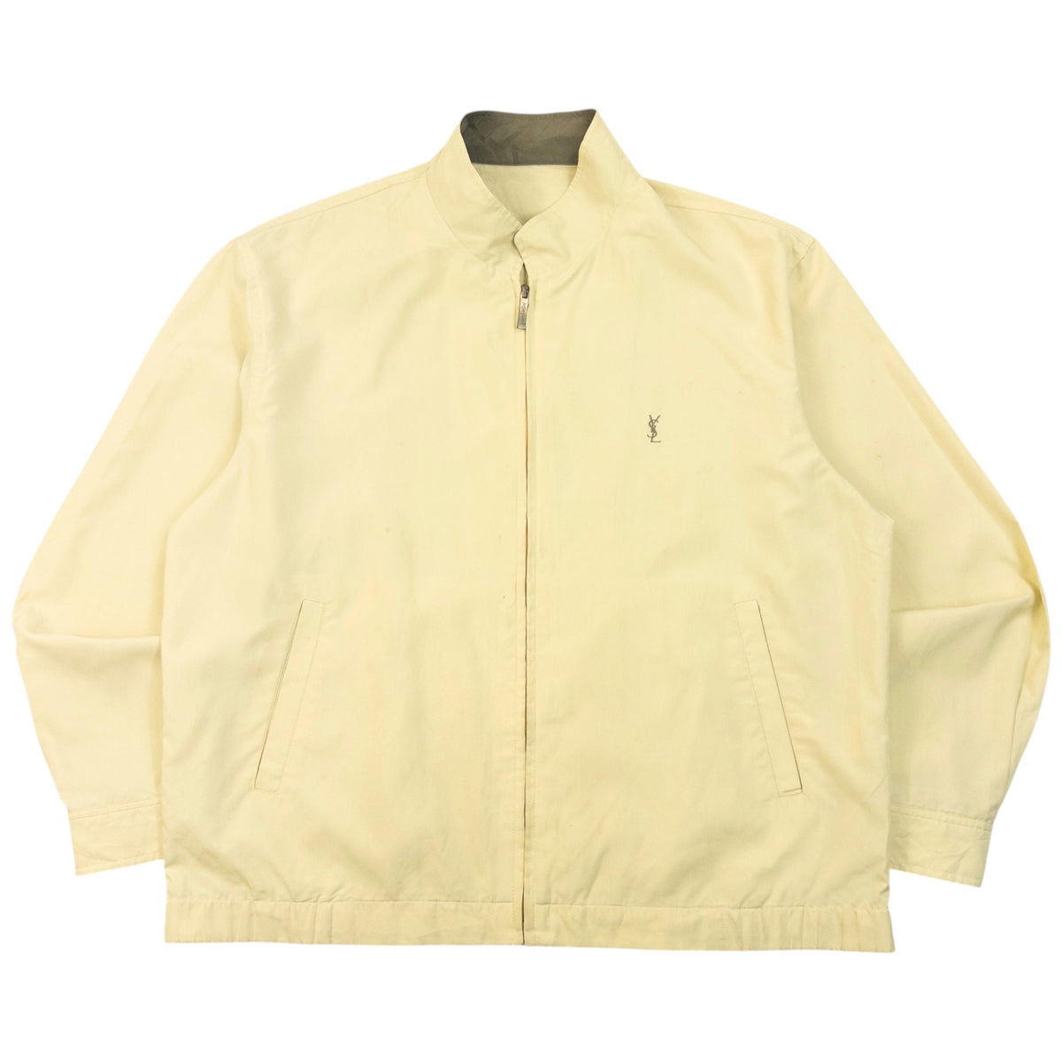 Vintage 90s YSL Yves Saint Laurent Harrington Jacket Size M | Medium, Multicoloured