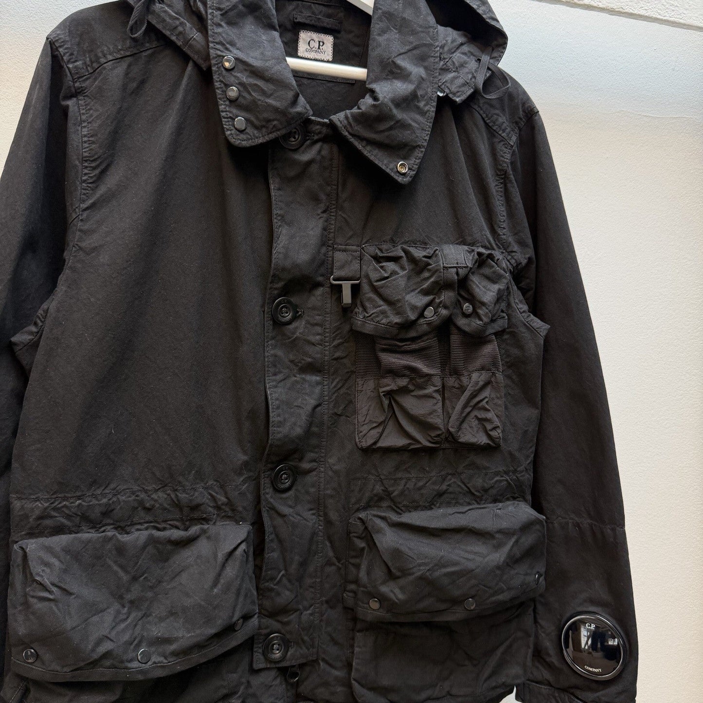 CP Company Ba Tic La Millie Goggle Jacket (M) | Medium, Black