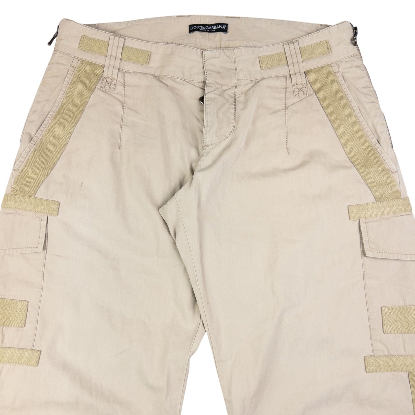 Vintage Dolce & Gabbana Bondage Trousers Size W34