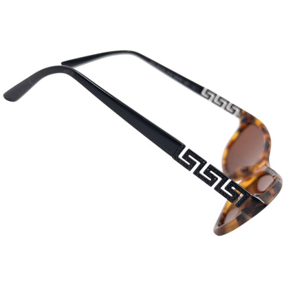 Vintage 2000s Fendi Tortoise Shell Diamanté Sunglasses | O/S, Black