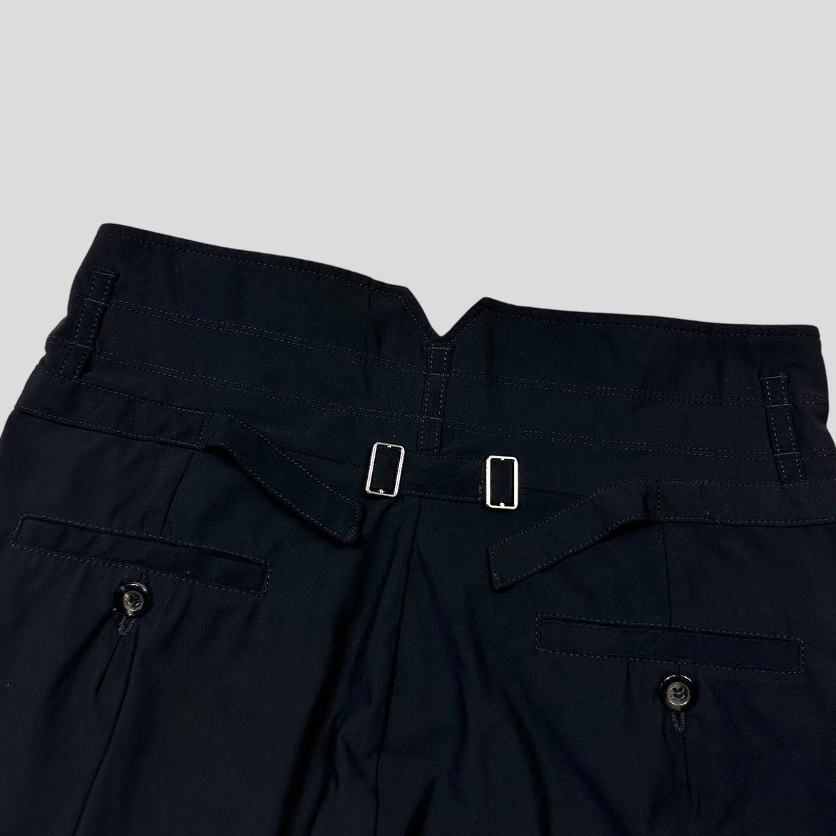 M+FG 00’s Rayon Silk Belted Skirt with Pleats - IT42 UK8-10 | W28, Black