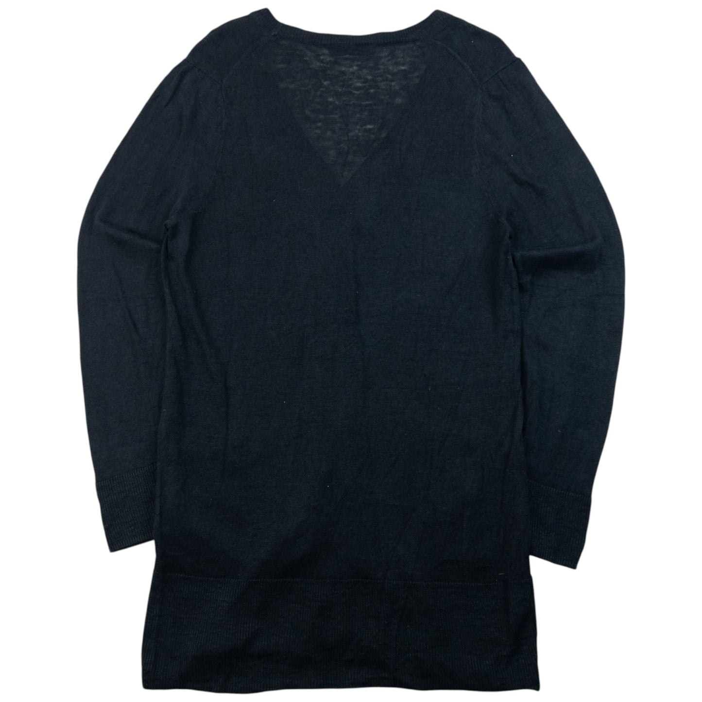 Vintage 90s Yohji Yamamoto Button Up Cardigan Womens Size M | Medium, Black