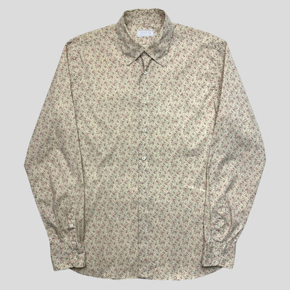 Prada Milano 00’s Dragons Animal Print Shirt - L | Cream
