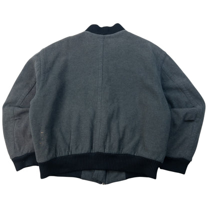 Vintage 90s Hugo Boss Cashmere Bomber Jacket Size L | Large, Multicoloured