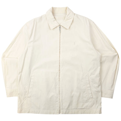 Vintage 90s YSL Yves Saint Laurent Harrington Jacket Size S | Small, Cream