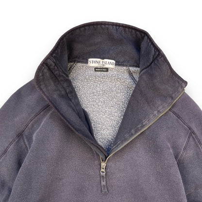 AW2004 Stone Island Sidewinder 1/4 Zip Jumper (L) | Default Title, Charcoal